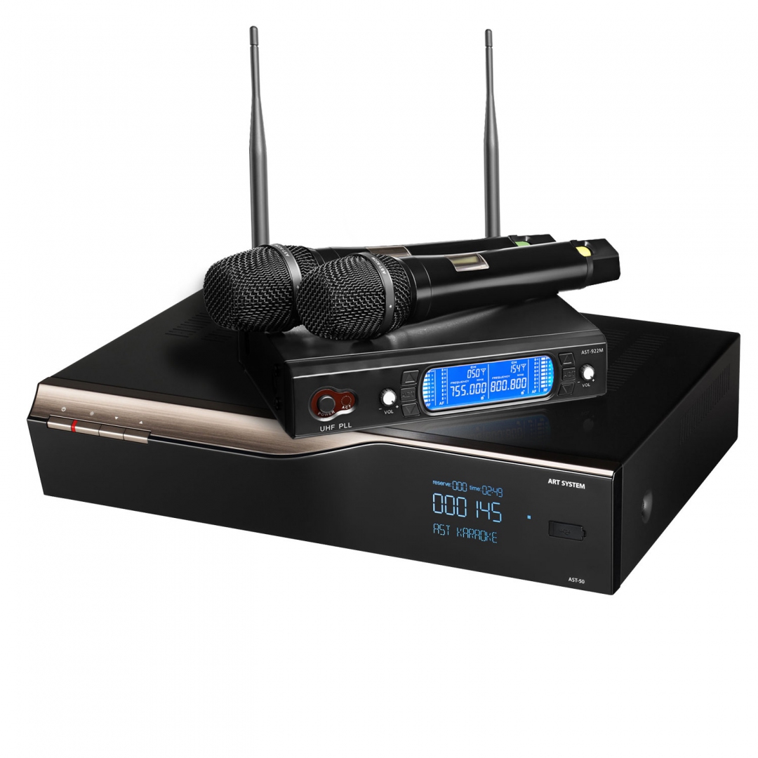караоке-комплект AST-50 c микрофонами в Сибае