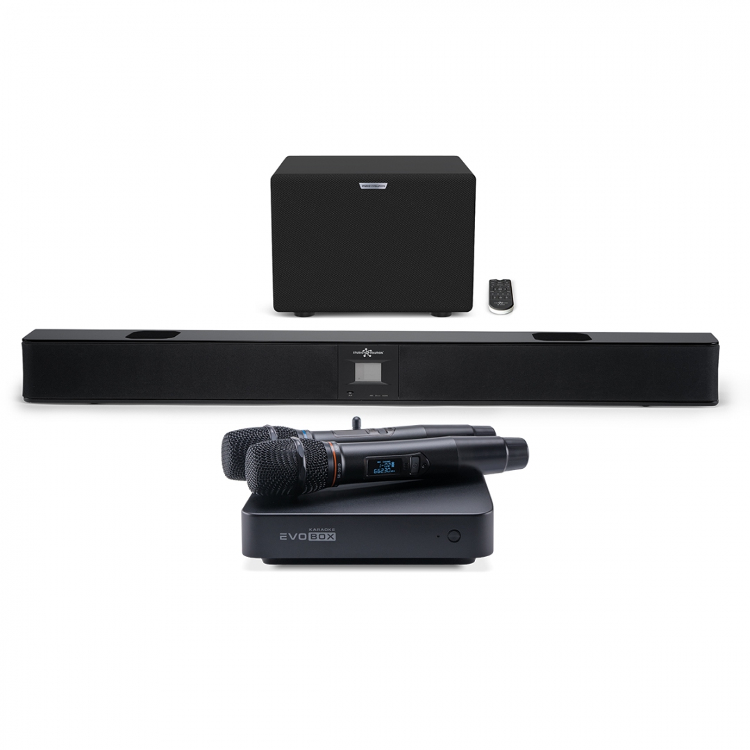 караоке-комплект EVOBOX Plus + EvoSound Bar (саундбар с караоке) в Сибае