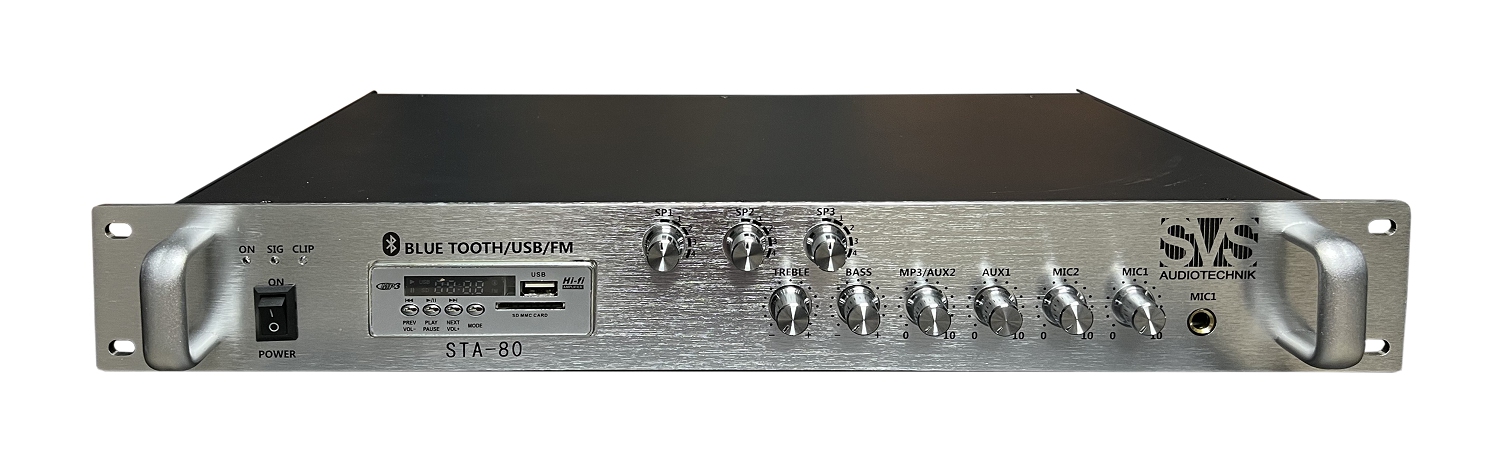SVS Audiotechnik STA-80 Микшер-усилитель для систем Public Address в Сибае